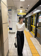 3-Way Draped Wrap Top 三穿式垂墜交疊上衣 dk1261 17