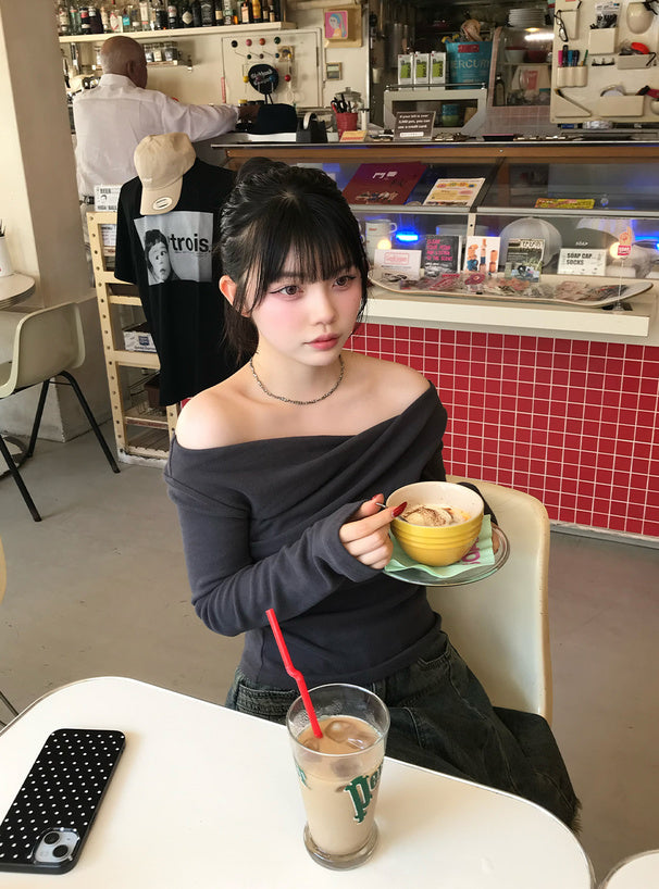 3-Way Draped Wrap Top 三穿式垂墜交疊上衣 dk1261 18
