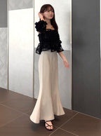 GRL dk988 Back Slit Mermaid Skirt 後開衩魚尾長裙 image 2