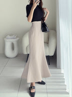 GRL dk988 Back Slit Mermaid Skirt 後開衩魚尾長裙 image 15