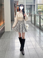 dr834 Ribbon Bolero & Cable-Knit Camisole Set 圖片 9