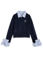 GRL fs29 collared knit top 襯衫領針織上衣 4