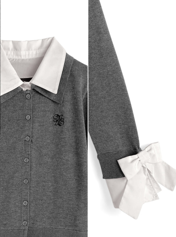 GRL fs29 collared knit top 襯衫領針織上衣 13