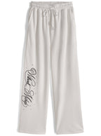 Logo Embroidery & Rhinestone Sweatpants 標誌刺繡水鑽休閒運動褲 [fu511] — 7