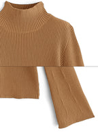 GRL k9086d High Neck Flare Sleeve Rib Knit Top 高領喇叭袖羅紋針織上衣 20