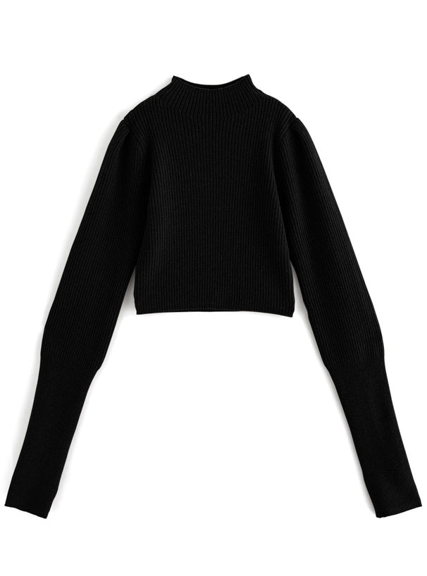 Thumbhole Long-Sleeve Knit Top 拇指孔長袖針織上衣 [k9206d] 4