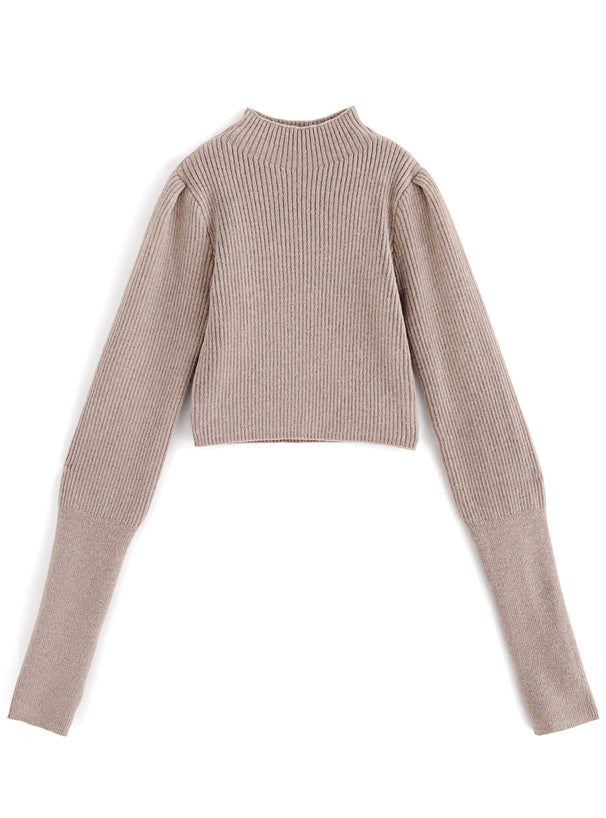 Thumbhole Long-Sleeve Knit Top 拇指孔長袖針織上衣 [k9206d] 9