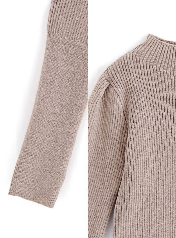Thumbhole Long-Sleeve Knit Top 拇指孔長袖針織上衣 [k9206d] 17