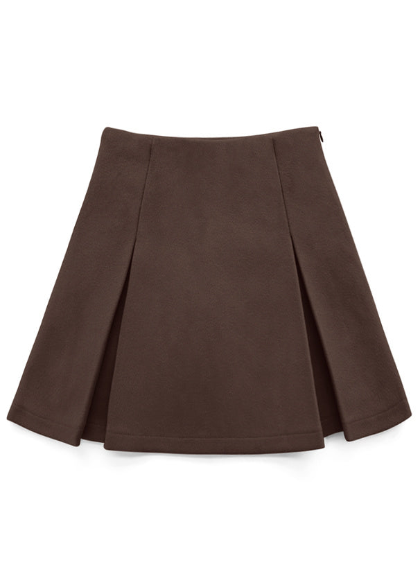 Box Pleated Mini Skirt 箱褶迷你裙 [mei41] 5