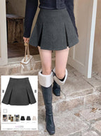 Box Pleated Mini Skirt 箱褶迷你裙 [mei41] 1