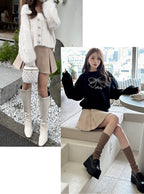 Box Pleated Mini Skirt 箱褶迷你裙 [mei41] 11