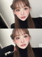 Bottle Neck Ribbed Knit Top 瓶口領羅紋針織上衣 [mh108]