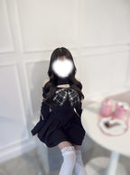 ru1972 Plaid Bow Cutout Knit Top 格紋蝴蝶結挖空針織上衣 3