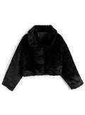 Faux Fur Short Coat 人造毛皮短版外套 [on331] image 4