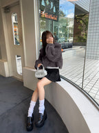 Faux Fur Short Coat 人造毛皮短版外套 [on331] image 11