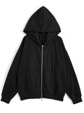 Oversized Brushed-Fleece Sweat Hoodie 寬鬆刷毛連帽衛衣 [ru1319] image 4