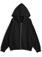 Oversized Brushed-Fleece Sweat Hoodie 寬鬆刷毛連帽衛衣 [ru1319] image 4