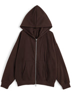 Oversized Brushed-Fleece Sweat Hoodie 寬鬆刷毛連帽衛衣 [ru1319] image 5