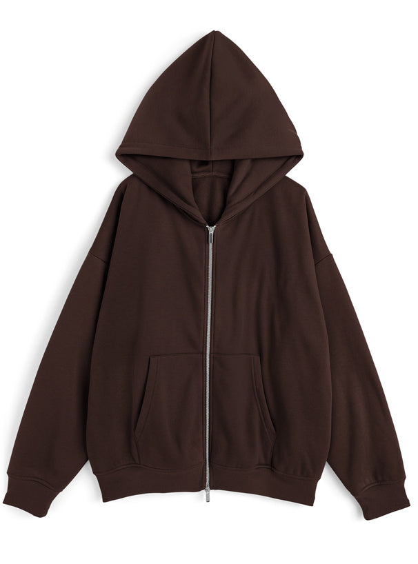Oversized Brushed-Fleece Sweat Hoodie 寬鬆刷毛連帽衛衣 [ru1319] image 5