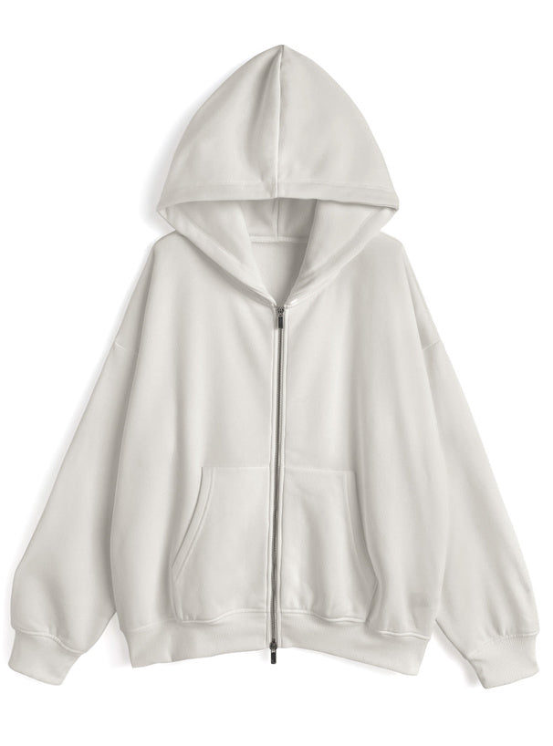 Oversized Brushed-Fleece Sweat Hoodie 寬鬆刷毛連帽衛衣 [ru1319] image 8