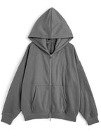 Oversized Brushed-Fleece Sweat Hoodie 寬鬆刷毛連帽衛衣 [ru1319] image 9