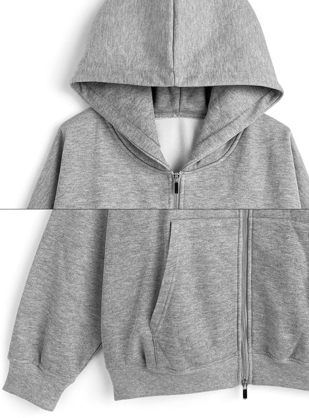 Oversized Brushed-Fleece Sweat Hoodie 寬鬆刷毛連帽衛衣 [ru1319] image 17
