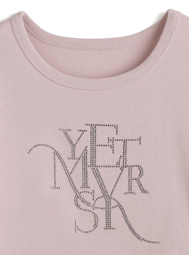 Rhinestone Logo Long Sleeve T-Shirt 水鑽標誌長袖T恤 [ru2124] - 10