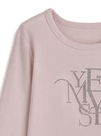 Rhinestone Logo Long Sleeve T-Shirt 水鑽標誌長袖T恤 [ru2124] - 11