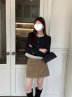 Polka Dot Ruffle Cardigan 波點荷葉邊開襟衫 [sd325] — image 6