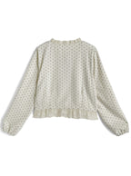Polka Dot Ruffle Cardigan 波點荷葉邊開襟衫 [sd325] — image 10