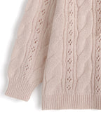 GRL th090 Multiway Lace Ribbon Cable Knit Top 多穿法蕾絲繫帶麻花針織上衣 13