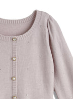 Rhinestone Double Ruffle Knit Top 水鑽雙層荷葉襬針織上衣 [tu2261] — 12