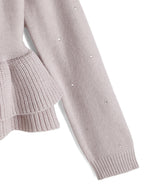 Rhinestone Double Ruffle Knit Top 水鑽雙層荷葉襬針織上衣 [tu2261] — 13
